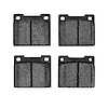 4000-0044-00 Front/Rear 4000 HybriDynamic Brake Pads Select Lotus, Plymouth, Triumph, Volvo - image 1
