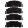 4000-0071-00 Rear 4000 HybriDynamic Brake Pads 1966-1988 Bertone, Fiat, Lancia X-1/9, 124, X-1/9, Scorpion - image 2
