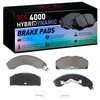 4000-0151-00 Front 4000 HybriDynamic Brake Pads 1979-1981 Ford, Mercury Mustang, Capri - image 4