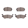 4000-0180-00 Front 4000 HybriDynamic Brake Pads 1980-1984 Toyota Tercel, Starlet - image 1