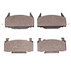 4000-0191-00 Front 4000 HybriDynamic Brake Pads 1980-1982 Chevrolet, Pontiac Chevette, T1000 - image 1