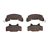 4000-0214-00 Front 4000 HybriDynamic Brake Pads 1983-1987 Chevrolet, Pontiac Chevette, T1000 - image 1