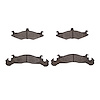 4000-0221-00 Front 4000 HybriDynamic Brake Pads Fits Select Dodge/Ram, Plymouth, Dodge/Ram, Plymouth - image 1