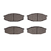 4000-0229-00 Front 4000 HybriDynamic Brake Pads 1979-1983 Nissan 280Zx - image 1