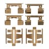 3K CER PADS/HARDWARE KIT - image 1