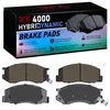 4000-0263-00 Front 4000 HybriDynamic Brake Pads 1984-1989 Toyota Van Wagon, Van, 1984-1989 Toyota Van, Van Wagon - image 4