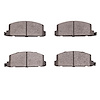 4000-0285-00 Front 4000 HybriDynamic Brake Pads 1984-1987 Isuzu Pickup, Trooper, 1984-1987 Isuzu Pickup, Trooper - image 1
