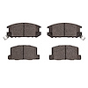 4000-0309-00 Rear 4000 HybriDynamic Brake Pads 1985-1989 Toyota Mr2, 1985-1989 Toyota Mr2 - image 1