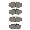 4000-0358-00 Front 4000 HybriDynamic Brake Pads 1987-1989 Nissan 300Zx Turbo, 1987-1989 Nissan 300Zx Turbo - image 1