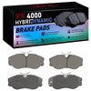 4000-0358-00 Front 4000 HybriDynamic Brake Pads 1987-1989 Nissan 300Zx Turbo, 1987-1989 Nissan 300Zx Turbo - image 4