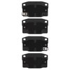 4000-0378-00 Front/Rear 4000 HybriDynamic Brake Pads Fits Select Pontiac - image 2