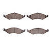 4000-0421-00 Front 4000 HybriDynamic Brake Pads 1986-1993 Ford, Mercury Taurus Sho, Taurus Except Sho, Sable - image 1