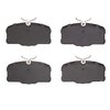 4000-0425-00 Front 4000 HybriDynamic Brake Pads 1982-1985 Mercedes-Benz 500Sec, 380Sec - image 2