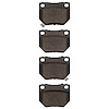 4000-0461-00 Rear 4000 HybriDynamic Brake Pads 1989-1996 Nissan 300Zx Turbo, 300Zx, 1989-1996 Nissan 300Zx Turbo, 300Zx - image 1