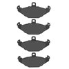 4000-0491-10 Rear 4000 HybriDynamic Brake Pads Fits Select Lotus, Tesla, Lotus, Tesla - image 2