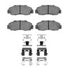 3000-Series Ceramic Brake Pads & Hardware Kit, 1991-2002 Multiple Makes/Models, Position: Front - image 1