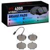 4000-0518-00 Rear 4000 HybriDynamic Brake Pads 1987-1995 Land Rover Range Rover - image 4
