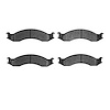 4000-0557-00 Front 4000 HybriDynamic Brake Pads Fits Select Ford - image 1