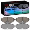 4000-0587-00 Front 4000 HybriDynamic Brake Pads 1993-1997 Infiniti J30, Q45 - image 4