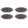 4000-0605-00 Front 4000 HybriDynamic Brake Pads 1993-1998 Toyota T100 - image 1