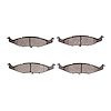 4000-0633-00 Front 4000 HybriDynamic Brake Pads 1995-1996 Dodge/Ram, Plymouth Neon, Neon - image 1