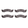 4000-0655-10 Front 4000 HybriDynamic Brake Pads Fits Select Dodge/Ram - image 1
