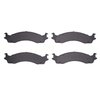 4000-0655-10 Front 4000 HybriDynamic Brake Pads Fits Select Dodge/Ram - image 2