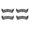 4000-0664-00 Rear 4000 HybriDynamic Brake Pads 1995-2003 Ford Windstar, 1995-2003 Ford Windstar - image 1
