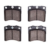 4000-0703-00 Front 4000 HybriDynamic Brake Pads 1992-1999 Volkswagen Eurovan, 1992-1999 Volkswagen Eurovan - image 1