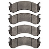 4000-0786-10 Front/Rear 4000 HybriDynamic Brake Pads Select Beaver Motorcoach, Damon, Entegra, Fleetwood, Ford, Freightliner - image 1