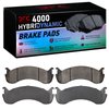 4000-0786-10 Front/Rear 4000 HybriDynamic Brake Pads Select Beaver Motorcoach, Damon, Entegra, Fleetwood, Ford, Freightliner - image 4