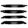 4000-0788-00 Front 4000 HybriDynamic Brake Pads 1996-2006 Hummer H1, 1996-2006 Hummer H1 - image 3