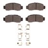 3000-Series Ceramic Brake Pads & Hardware Kit, 2000-2006 Acura/Honda, Position: Front - image 1