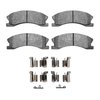 3000-Series Ceramic Brake Pads & Hardware Kit, 1999-2004 Mopar, Position: Front - image 1
