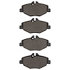 4000-0987-00 Front 4000 HybriDynamic Brake Pads Fits Select Mercedes-Benz - image 1