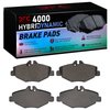 4000-0987-00 Front 4000 HybriDynamic Brake Pads Fits Select Mercedes-Benz - image 4