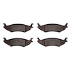 4000-1046-00 Rear 4000 HybriDynamic Brake Pads 2004-2006 Ford E-150, E-150 Club Wagon, Econoline - image 1