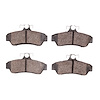 4000-1048-00 Rear 4000 HybriDynamic Brake Pads 2004-2004 Pontiac Gto - image 1