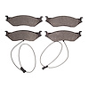 4000-1066-20 Rear 4000 HybriDynamic Brake Pads Select Coachmen, Fleetwood, Ford - image 1