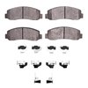 3000-Series Semi-Metallic Brake Pads & Hardware Kit, 2005-2012 Ford/Lincoln/Mercury/Mazda, Position: Fr,Front - image 1