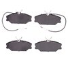 3000-Series Semi-Metallic Brake Pads & Hardware Kit, 2002-2010 Renault, Position: Front - image 2