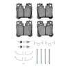 3000-Series Ceramic Brake Pads & Hardware Kit, Fits Select Lexus/Toyota/Scion, Position: Rear - image 1