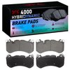 4000-1291-10 Front 4000 HybriDynamic Brake Pads Fits Select Mercedes-Benz - image 4
