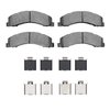 3000-Series Semi-Metallic Brake Pads & Hardware Kit, Fits Select Multiple Makes/Models, Position: Front,Fr & Rr,Rear - image 1