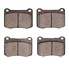 4000-1366-00 Rear 4000 HybriDynamic Brake Pads 2008-2014 Lexus Is F, 2008-2014 Lexus Is F - image 1