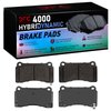 4000-1383-00 Rear 4000 HybriDynamic Brake Pads 2009-2024 Nissan Gt-R - image 4