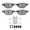 3000-Series Ceramic Brake Pads & Hardware Kit, 2009-2018 BMW, Position: Front - image 1