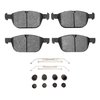 3000-Series Ceramic Brake Pads & Hardware Kit, 2003-2016 Volvo, Position: Front - image 1