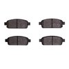 3000-Series Ceramic Brake Pads, 2011-2019 GM, Position: Rear - image 1