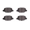 3000-Series Semi-Metallic Brake Pads & Hardware Kit, 2002-2007 Alfa Romeo, Position: Rear - image 2